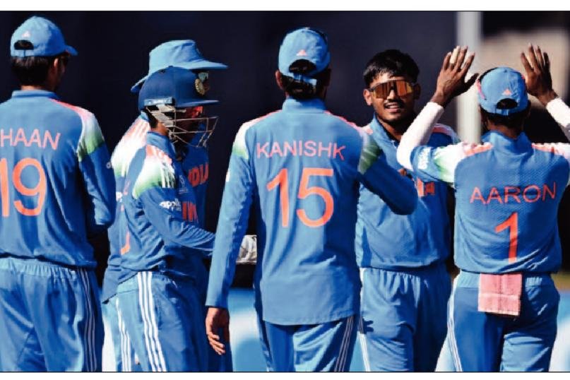 అండర్-19 వన్డే ప్రపంచ కప్ ఫైనల్ కు భారత్...అఫ్గానిస్థాన్ పై 7 వికెట్ల తేడాతో ఘనవిజయం